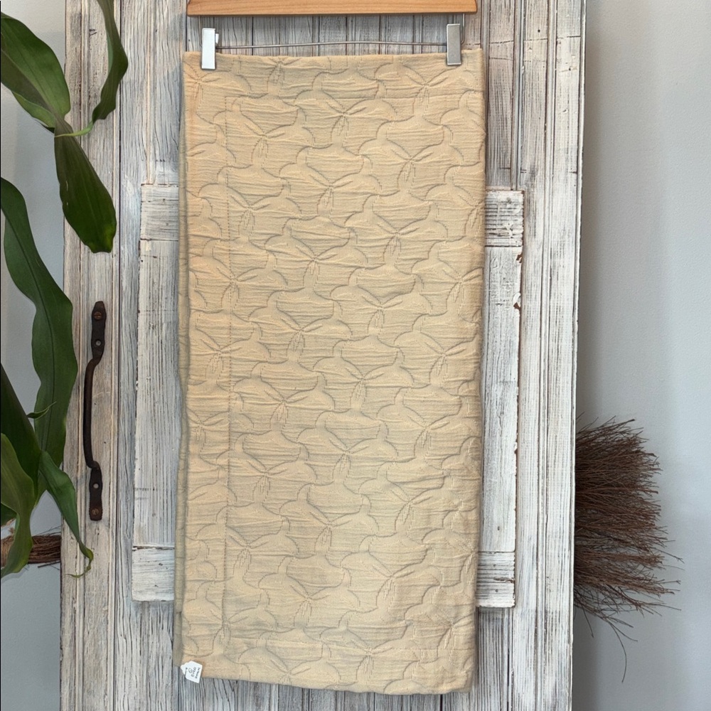 Pillow Sham Beige Textured 39x29 NWT